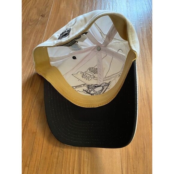 Pittsburgh Penguins White Reebok NHL Hat (One Size) - Picture 4 of 4
